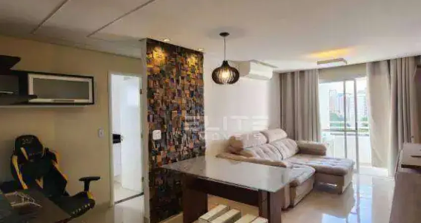 Apartamento com 1 dormitório para alugar, 57 m² por R$ 3.700,02/mês - Jardim - Santo André/SP