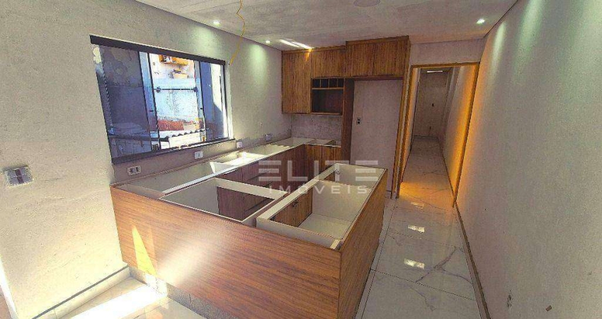 Casa com 2 dormitórios à venda, 100 m² por R$ 499.990,00 - Vila Humaitá - Santo André/SP