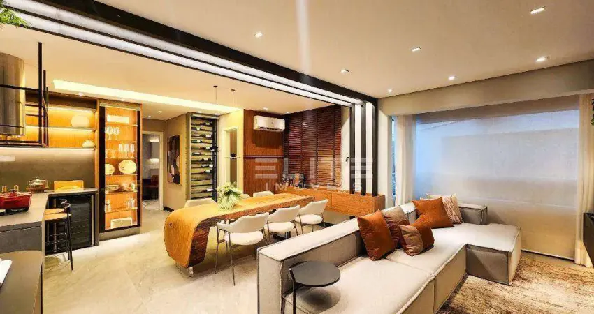 Apartamento com 3 dormitórios à venda, 100 m² por R$ 1.340.000,00 - Vila Boa Vista - Santo André/SP