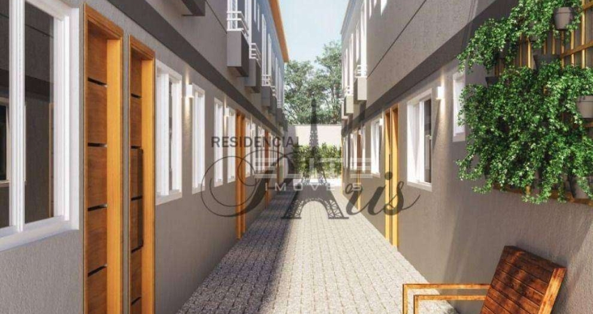 Casa em condomínio fechado com 2 quartos à venda na Rua Cananéia, 200, Vila Príncipe de Gales, Santo André