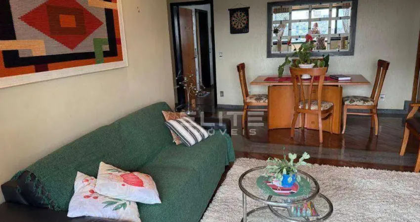 Apartamento com 4 dormitórios para alugar, 140 m² por R$ 5.850,69/mês - Jardim - Santo André/SP