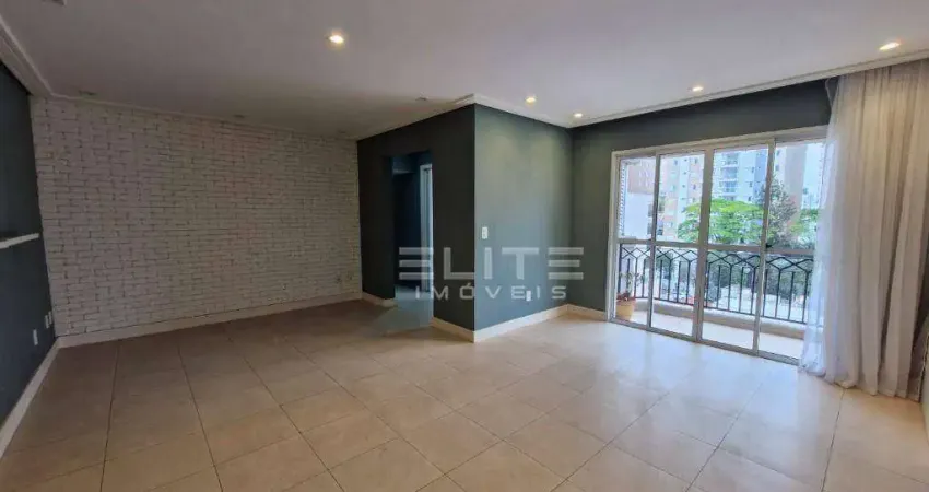 Apartamento com 3 dormitórios para alugar, 105 m² por R$ 5.154,46/mês - Campestre - Santo André/SP
