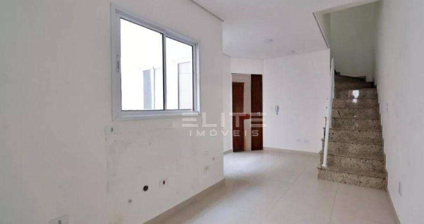 Cobertura com 2 dormitórios 1 suíte  à venda, 90 m² por R$ 415.000 - Bangu - Santo André/SP