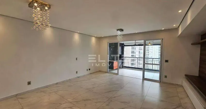 Apartamento com 3 dormitórios para alugar, 126 m² por R$ 7.966,68/mês - Vila Gilda - Santo André/SP