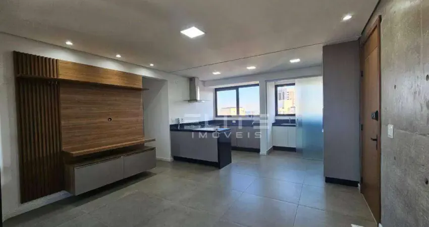 Apartamento com 2 dormitórios para alugar, 87 m² por R$ 6.848,30/mês - Jardim - Santo André/SP