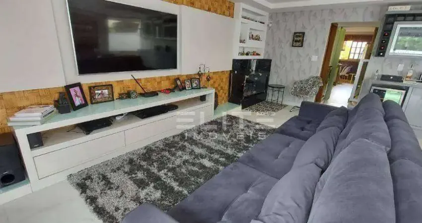 Sobrado em condomínio fechado com 5 dormitórios para alugar, 400 m² por R$ 16.600/mês - Campestre - Santo André/SP