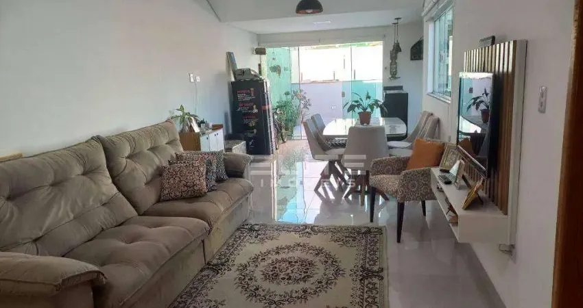 Cobertura com 3 dormitórios à venda, 130 m² por R$ 851.000,00 - Campestre - Santo André/SP