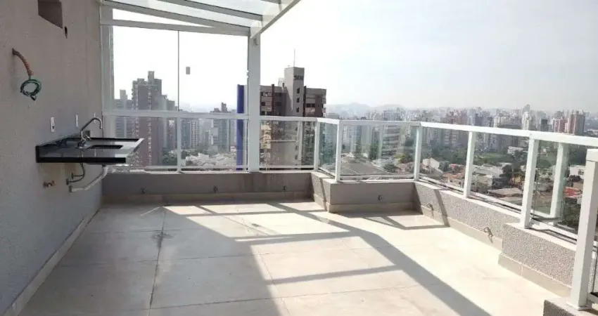 Cobertura à venda, 124 m² por r$ 999.000,00 - jardim - santo andré/sp