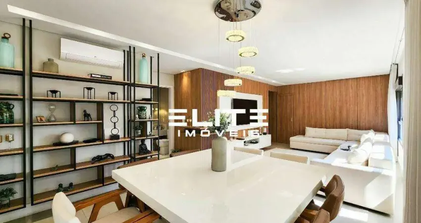 Apartamento com 3 dormitórios à venda, 153 m² - jardim - santo andré/sp