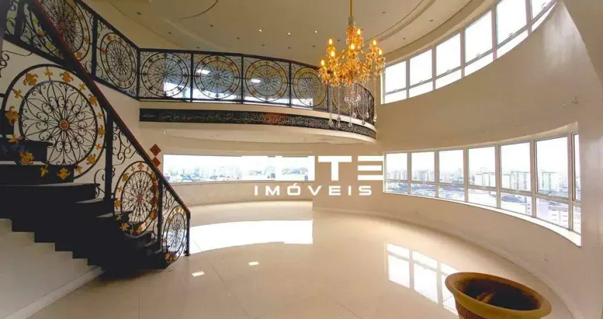 Apartamento com 6 dormitórios à venda, 434 m² por r$ 3.750.000,00 - vila assunção - santo andré/sp