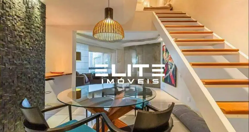 Apartamento duplex à venda, 97 m² por r$ 1.080.000,00 - jardim - santo andré/sp