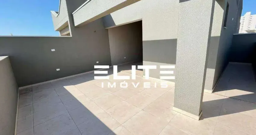 Cobertura com 2 dormitórios à venda, 108 m² por r$ 522.000,00 - vila américa - santo andré/sp