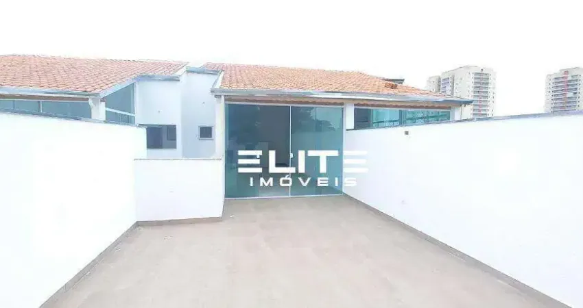 Cobertura à venda, 136 m² por r$ 695.000,00 - vila valparaíso - santo andré/sp