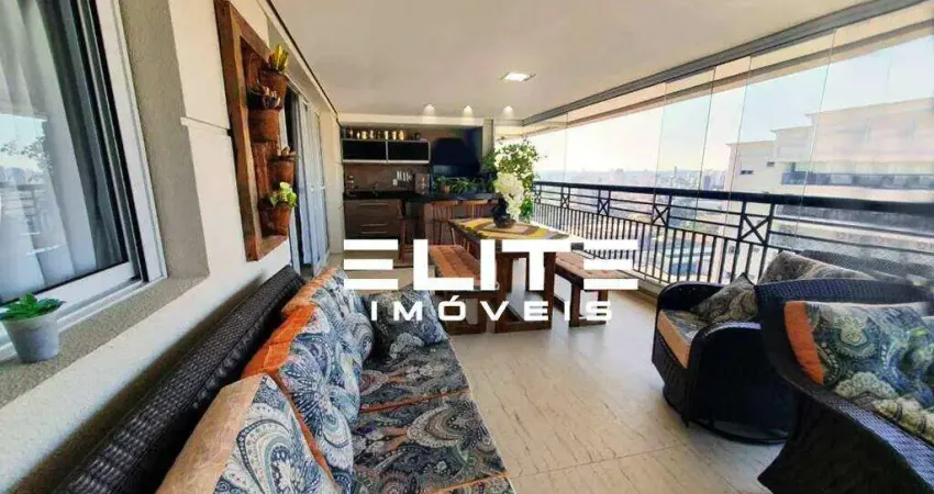 Apartamento com 3 dormitórios à venda, 168 m² por r$ 2.350.000,00 - jardim - santo andré/sp