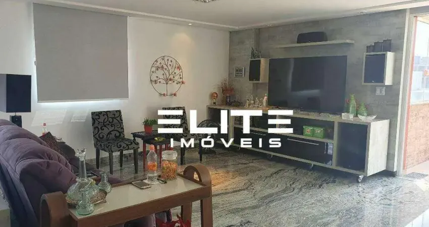 Cobertura à venda, 240 m² por r$ 3.190.000,00 - jardim - santo andré/sp