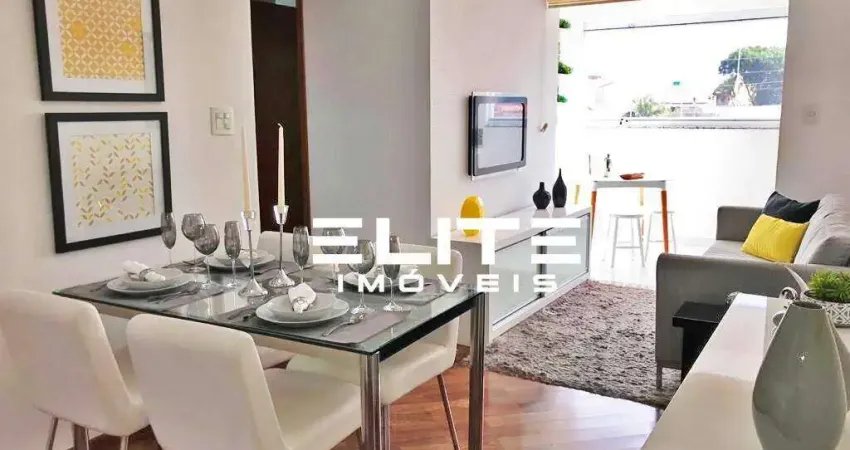 Apartamento com 2 dormitórios à venda, 60 m² por r$ 549.000,00 - campestre - santo andré/sp
