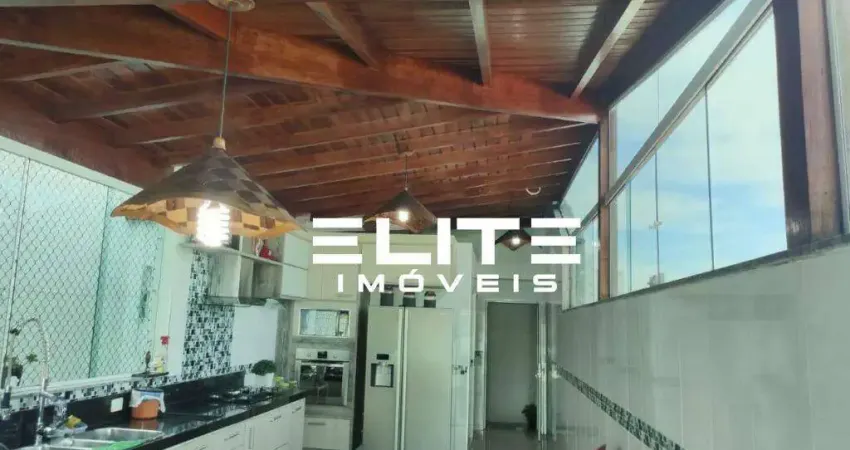 Cobertura com 3 dormitórios à venda, 156 m² por r$ 750.000,00 - vila alzira - santo andré/sp