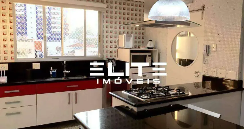 Apartamento com 3 dormitórios à venda, 320 m² por r$ 2.500.000,00 - jardim - santo andré/sp