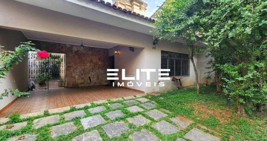 Casa com 3 dormitórios para alugar, 218 m² por r$ 18.341,61/mês - jardim - santo andré/sp