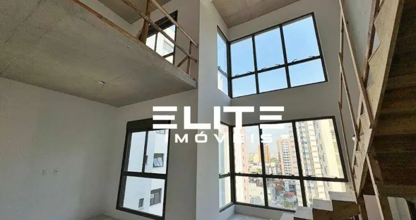 Apartamento duplex com 1 dormitório à venda, 94 m² por r$ 1.350.000 - jardim - santo andré/sp