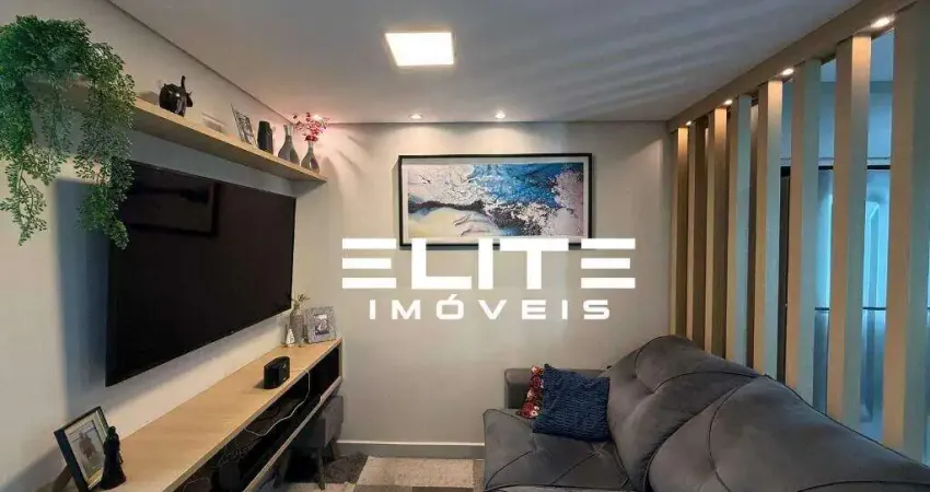 Cobertura com 2 dormitórios à venda, 107 m² por r$ 750.000,00 - vila assunção - santo andré/sp