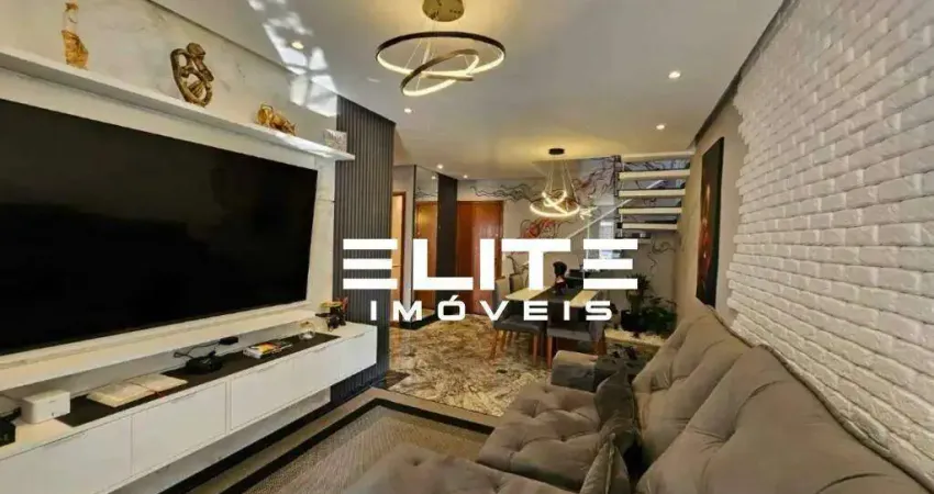 Cobertura à venda com 2 quartos suítes, 203 m² por r$ 1.300.000 - vila caminho do mar - são bernardo do campo/sp