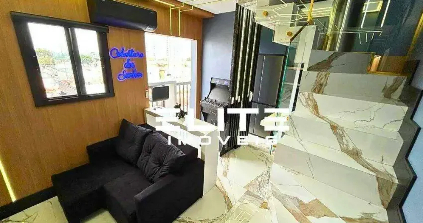 Cobertura com 2 dormitórios à venda, 80 m² por r$ 689.000,00 - santa maria - santo andré/sp