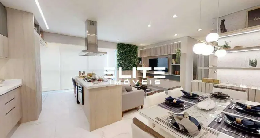 Apartamento com 2 dormitórios à venda, 68 m² por r$ 883.200,00 - jardim - santo andré/sp