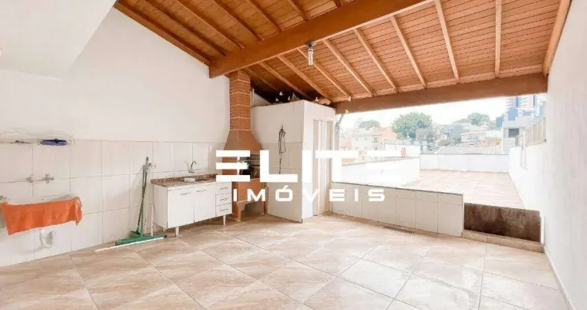 Cobertura com 3 dormitórios à venda, 170 m² por r$ 563.000,00 - vila assunção - santo andré/sp