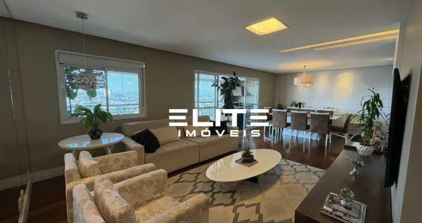 Apartamento com 3 dormitórios 1 suíteà venda, 136 m² por r$ 2.150.000 - jardim - santo andré/sp