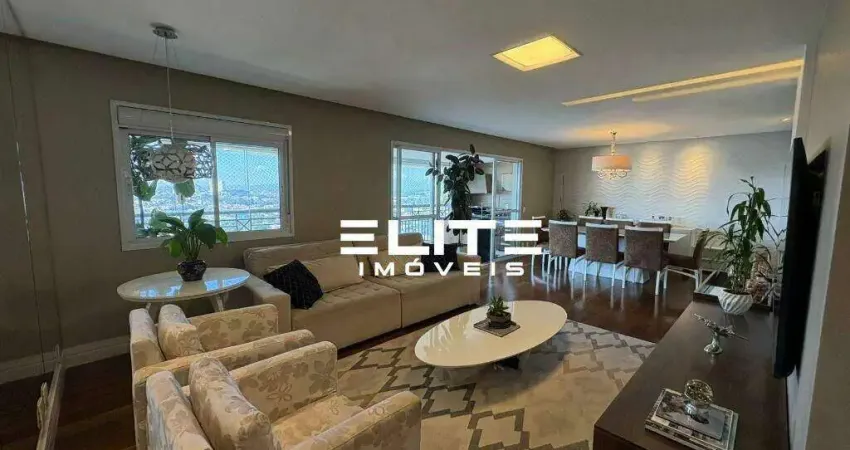 Apartamento com 3 dormitórios 1 suíteà venda, 136 m² por r$ 2.150.000 - jardim - santo andré/sp