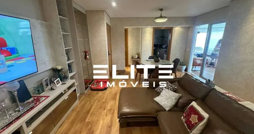 Apartamento à venda, 126 m² por r$ 1.537.000,00 - vila scarpelli - santo andré/sp