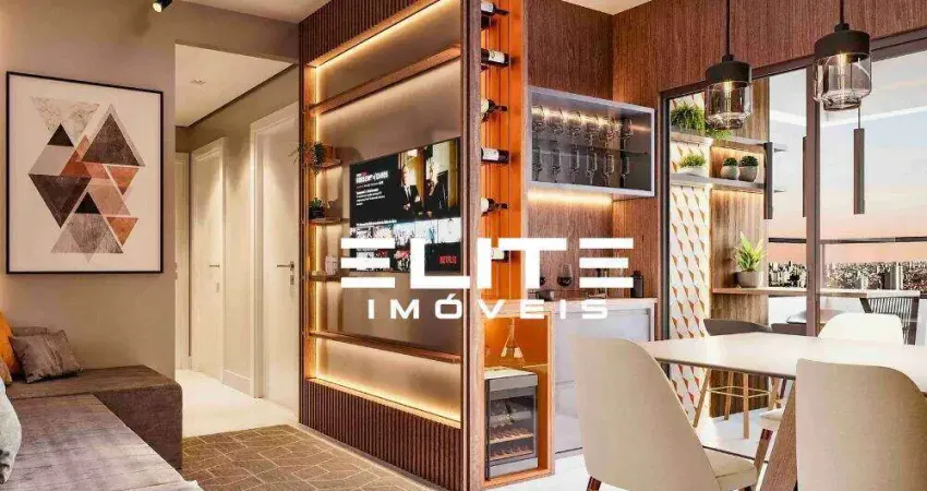 Apartamento com 3 dormitórios à venda, 93 m² por r$ 1.055.000,00 - campestre - santo andré/sp