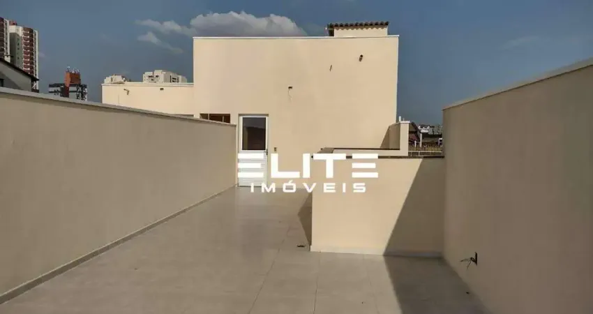 Cobertura pronta com 2 dormitórios à venda, 116 m² por r$ 582.000 - vila valparaíso - santo andré/sp