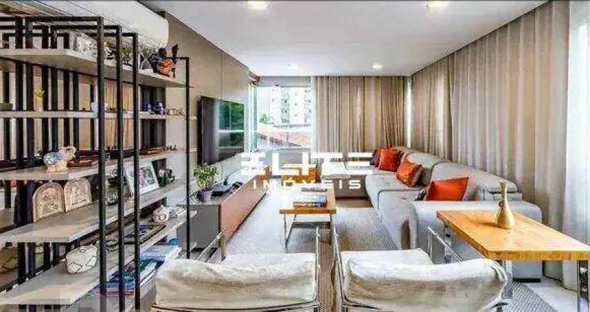 Apartamento com 2 dormitórios à venda, 122 m² por r$ 2.790.000,00 - vila olímpia - são paulo/sp