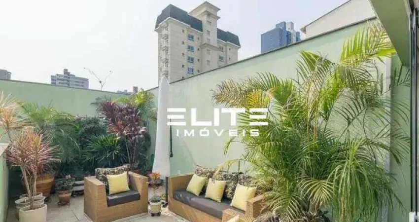 Cobertura com 3 dormitórios à venda, 180 m² por r$ 945.000,00 - jardim - santo andré/sp