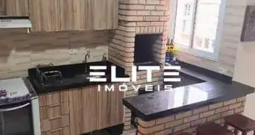 Cobertura com 2 dormitórios à venda, 110 m² por r$ 585.000,00 - vila scarpelli - santo andré/sp