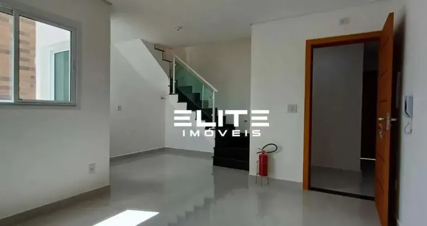Cobertura com 2 dormitórios à venda, 88 m² por r$ 550.000,00 - vila alzira - santo andré/sp