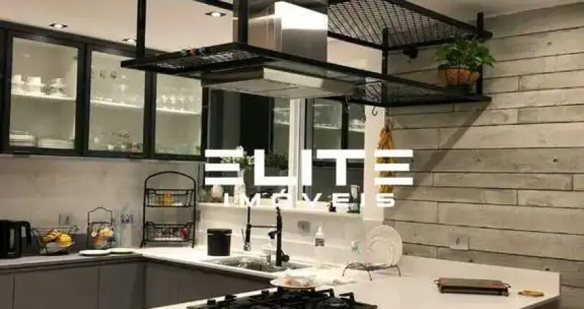 Apartamento triplex com 1 dormitório à venda, 148 m² por r$ 1.485.000,00 - jardim - santo andré/sp