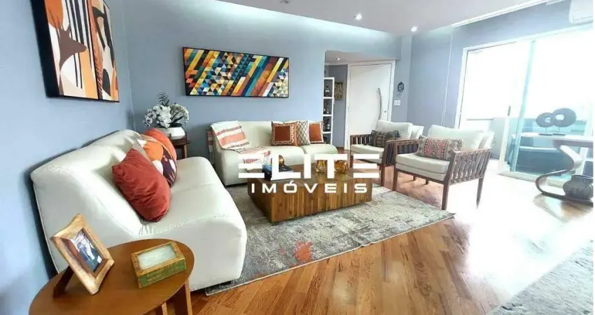 Apartamento com 3 dormitórios à venda, 190 m² por r$ 1.400.000,00 - vila valparaíso - santo andré/sp