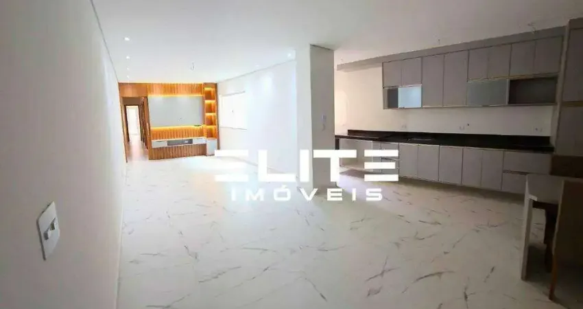 Apartamento com 3 dormitórios à venda, 107 m² por r$ 670.000,00 - campestre - santo andré/sp