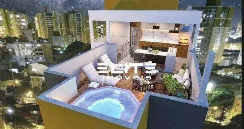 Cobertura com 2 dormitórios à venda, 101 m² por r$ 933.900,00 - jardim - santo andré/sp