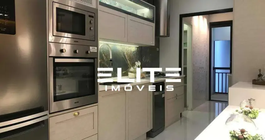 Apartamento à venda, 3 quartos, 3 vagas, centro - santo andré/sp