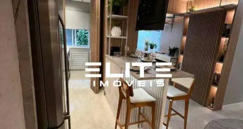 Apartamento à venda, 2 quartos, 2 suítes, 1 vaga, vila alzira - santo andré/sp