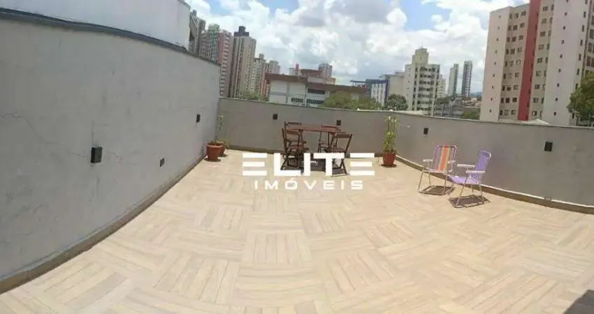 Cobertura com 2 dormitórios à venda, 139 m² por r$ 650.000,00 - vila santa teresa - santo andré/sp