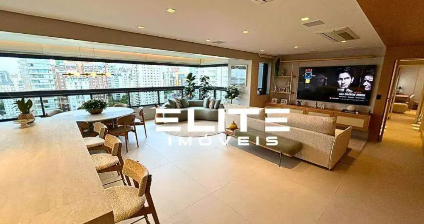 Apartamento com 3 dormitórios à venda, 178 m² por r$ 4.100.000,00 - jardim - santo andré/sp