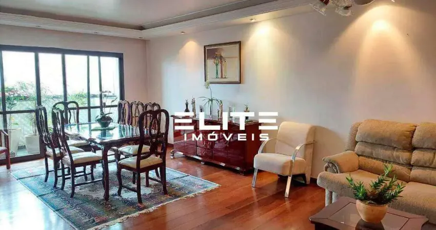 Apartamento com 3 dormitórios à venda, 190 m² por r$ 1.272.000,00 - vila bastos - santo andré/sp