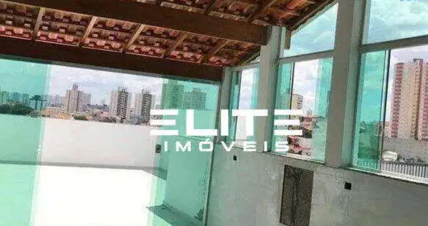 Cobertura à venda, 136 m² por r$ 695.000,00 - vila valparaíso - santo andré/sp