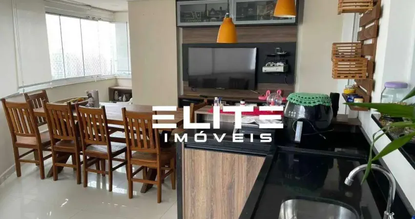 Apartamento com 3 dormitórios à venda, 126 m² por r$ 1.380.000,00 - vila scarpelli - santo andré/sp