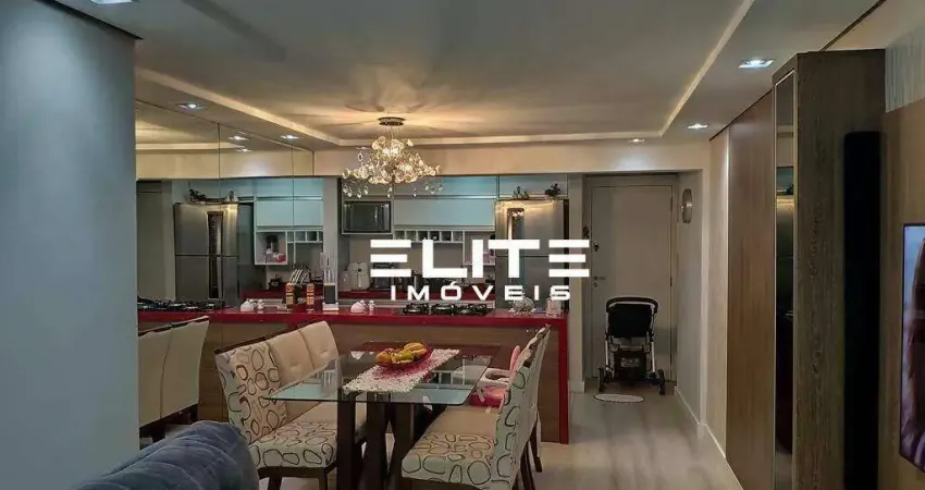 Apartamento com 3 dormitórios à venda, 71 m² por r$ 540.000,00 - vila valparaíso - santo andré/sp